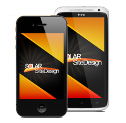 The Solar Site Design app will be available in both the Apple Store and Google Play.